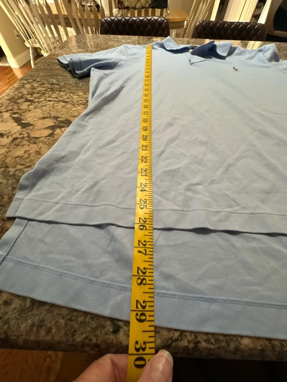 Polo by Ralph Lauren Light Blue Pima Soft Touch Polo
